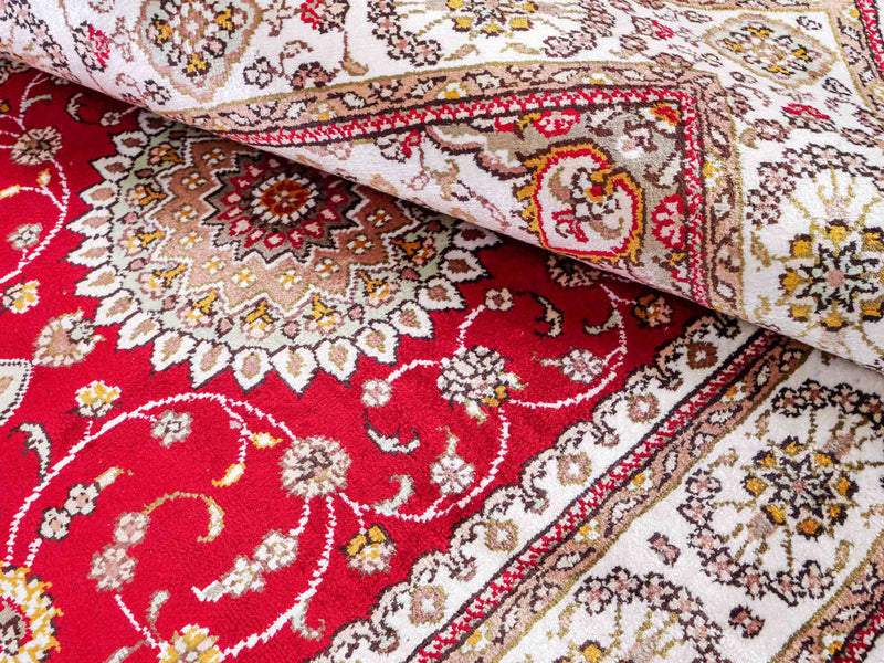 Seda china Alfombra 120x77cm - Alfombra oriental
