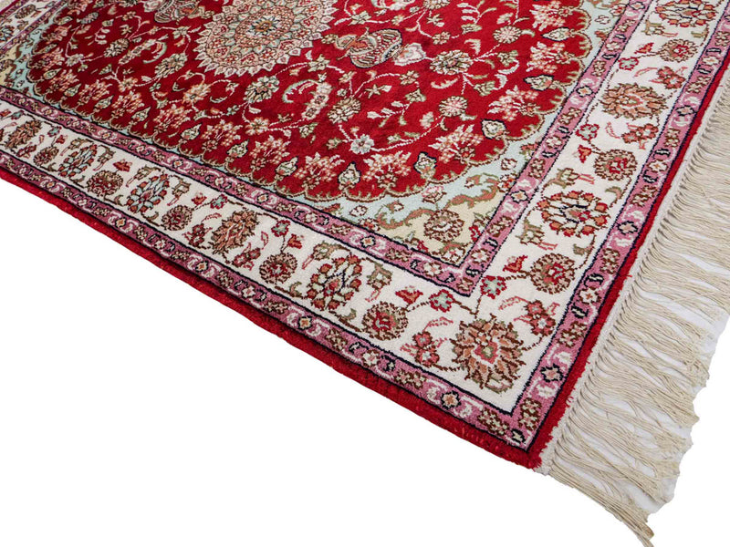 Seda china Alfombra 119x76cm - Alfombra oriental