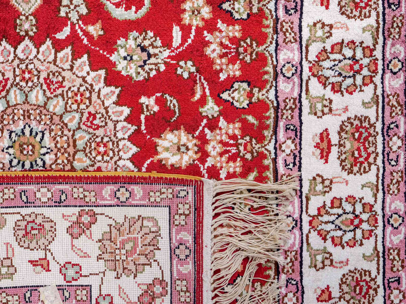 Seda china Alfombra 119x76cm - Alfombra oriental