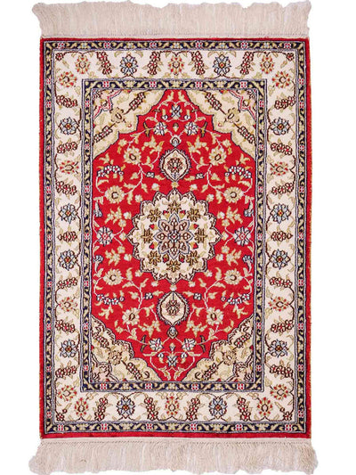 Seda china Alfombra 60x89cm - Alfombra oriental