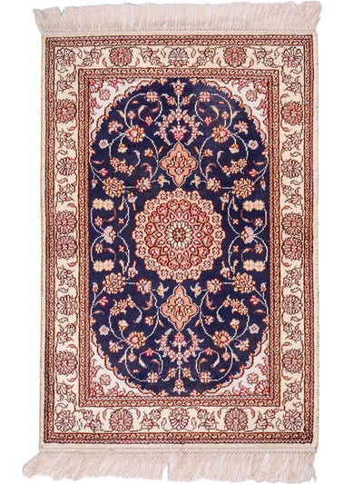 Seda china Alfombra 62x92cm - Alfombra oriental