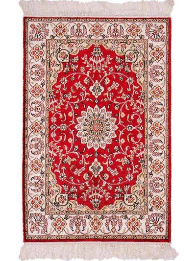 Seda china Alfombra 62x91cm - Alfombra oriental