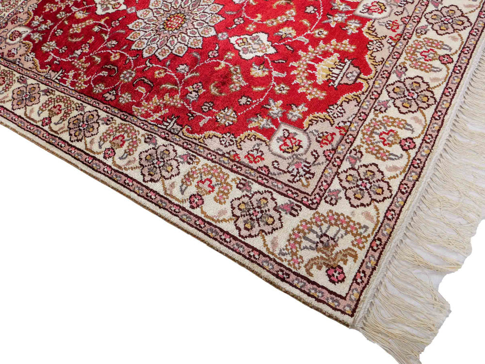 Seda china Alfombra 92x60cm - Alfombra oriental
