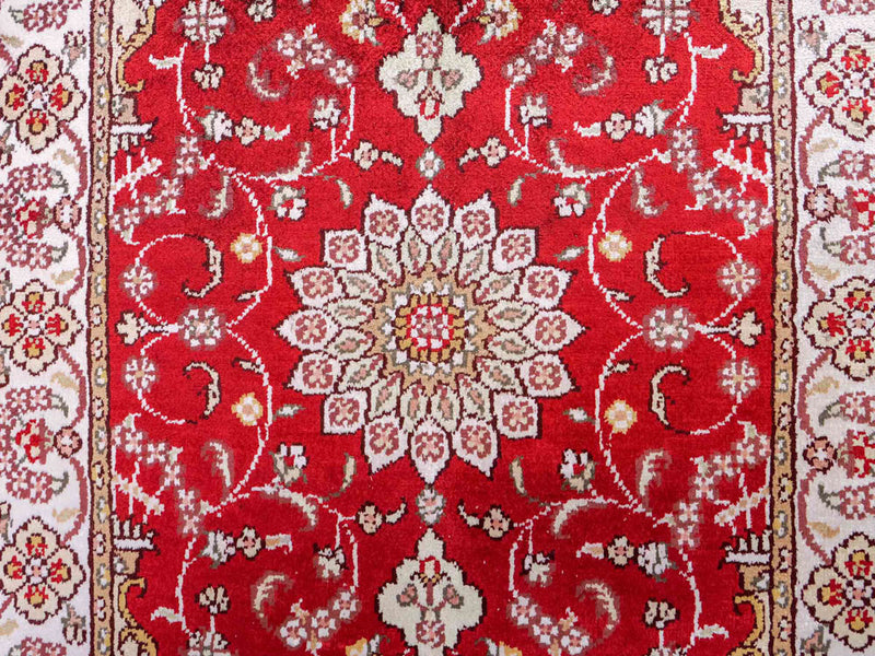 Seda china Alfombra 90x62cm - Alfombra oriental