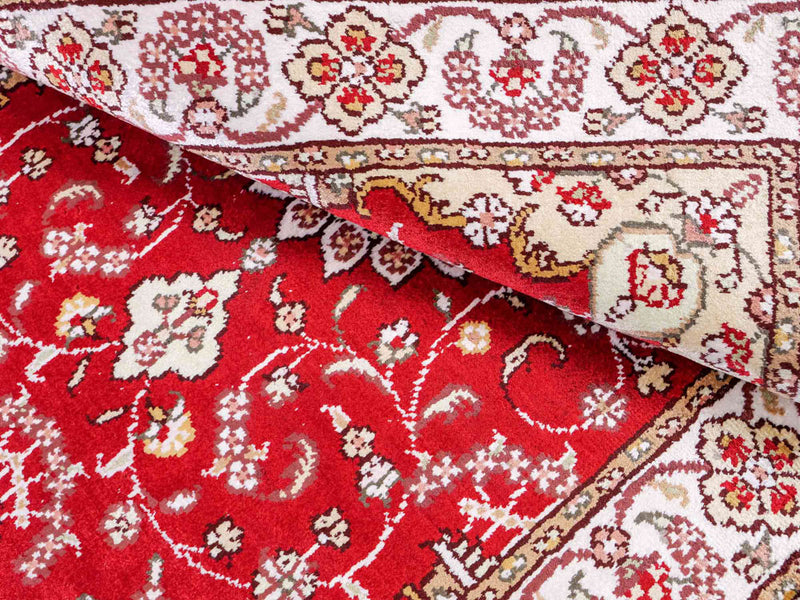 Seda china Alfombra 90x62cm - Alfombra oriental
