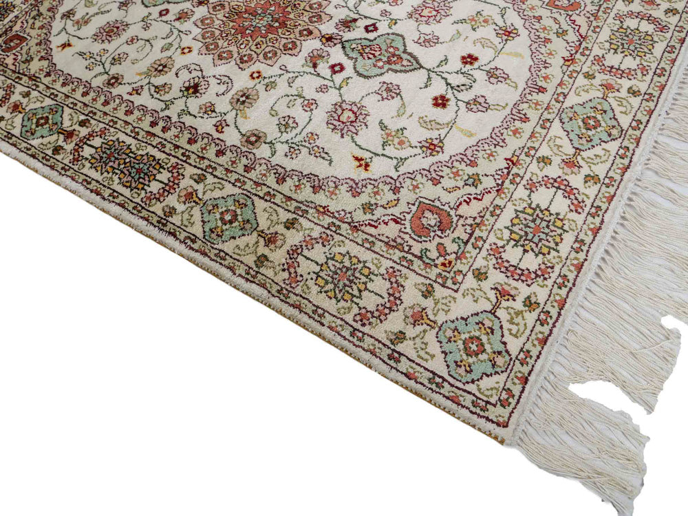 Seda china Alfombra 89x59cm - Alfombra oriental