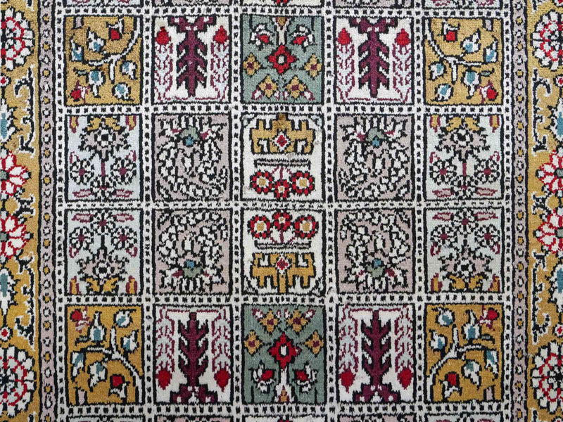 Seda china Alfombra 93x63cm - Alfombra oriental