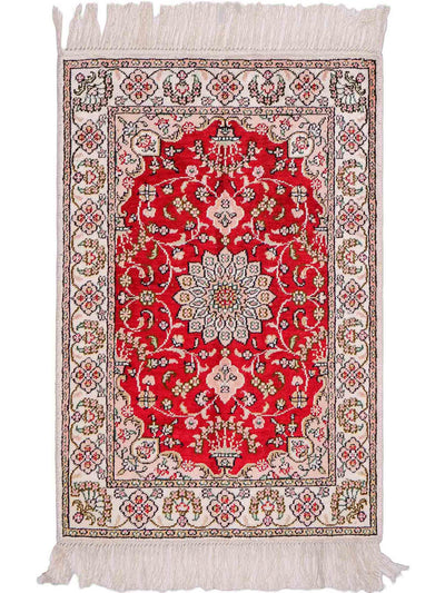Seda china Alfombra 62x89cm - Alfombra oriental