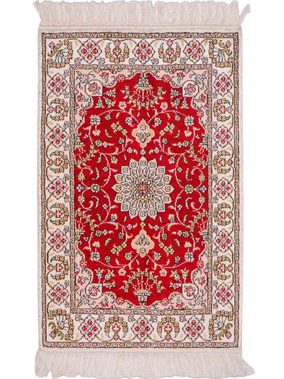 Seda china Alfombra 62x89cm - Alfombra oriental