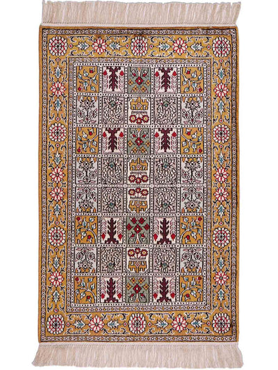 Seda china Alfombra 64x92cm - Alfombra oriental