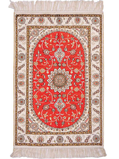 Seda china Alfombra 61x93cm - Alfombra oriental