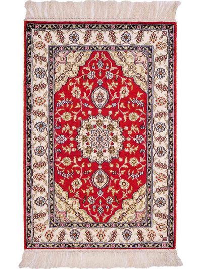 Seda china Alfombra 60x92cm - Alfombra oriental
