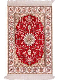 Seda china Alfombra 89x62cm - Alfombra oriental – product image