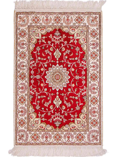 Seda china Alfombra 62x89cm - Alfombra oriental