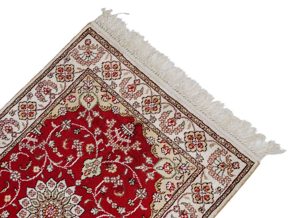 Seda china Alfombra 89x62cm - Alfombra oriental