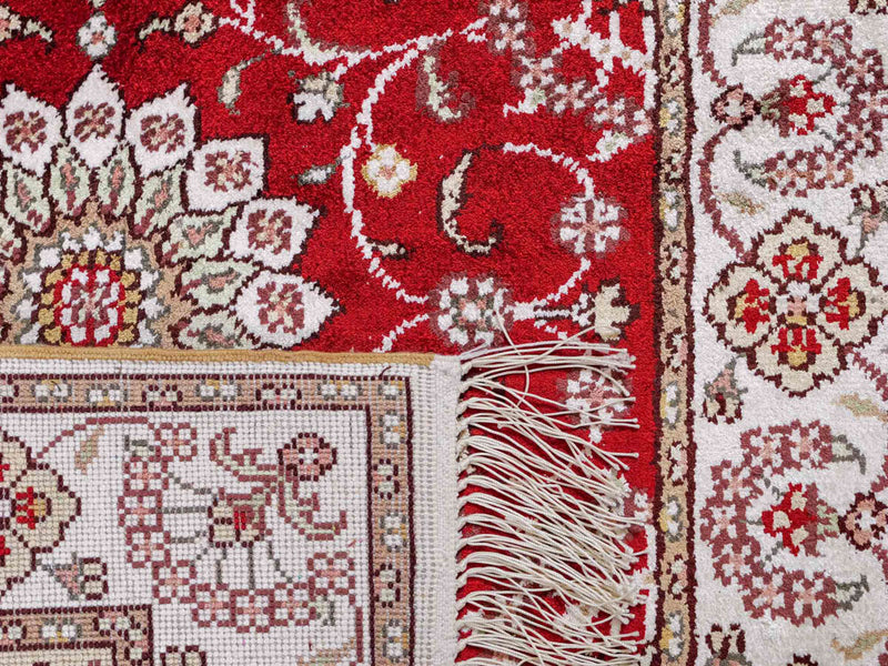 Seda china Alfombra 89x62cm - Alfombra oriental