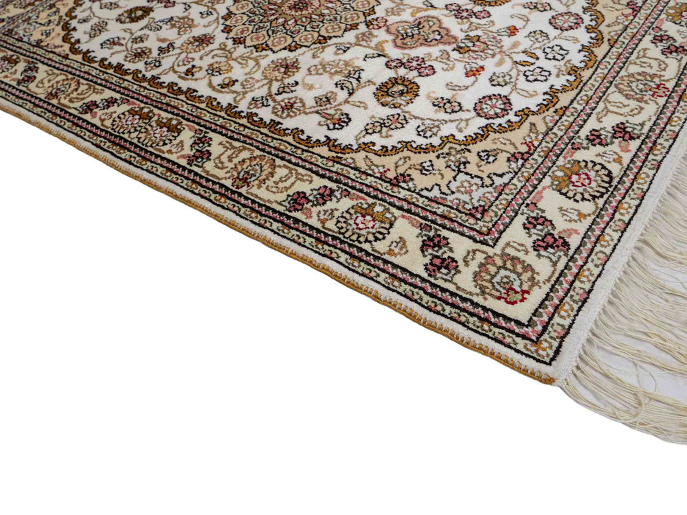 Seda china Alfombra 93x63cm - Alfombra oriental