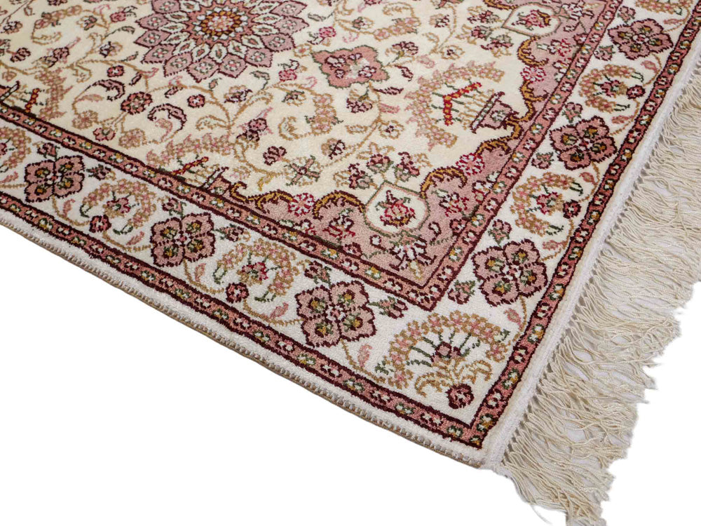 Seda china Alfombra 88x59cm - Alfombra oriental
