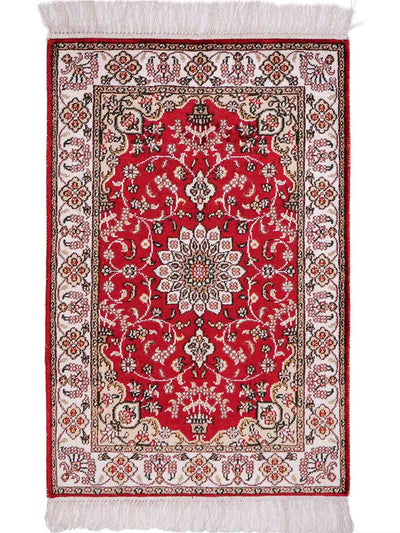Seda china Alfombra 62x91cm - Alfombra oriental