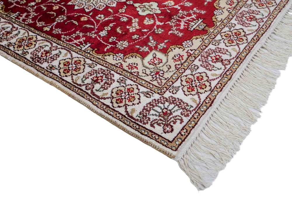 Seda china Alfombra 89x61cm - Alfombra oriental