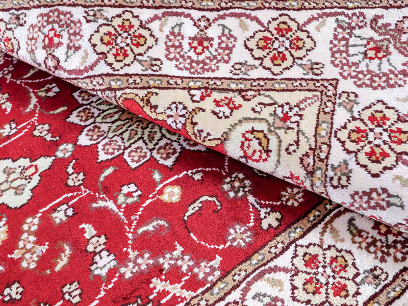 Seda china Alfombra 89x61cm - Alfombra oriental