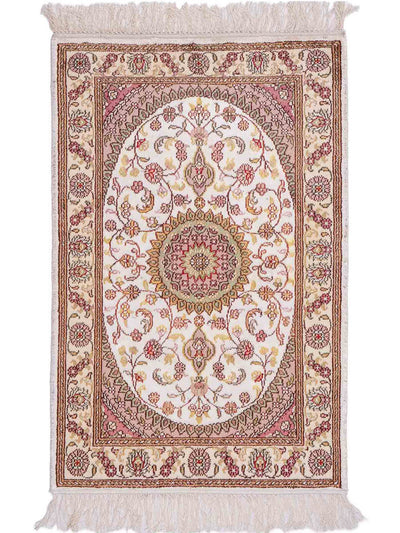 Seda china Alfombra 59x90cm - Alfombra oriental