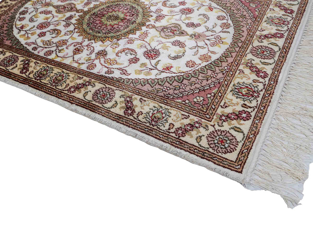 Seda china Alfombra 90x59cm - Alfombra oriental