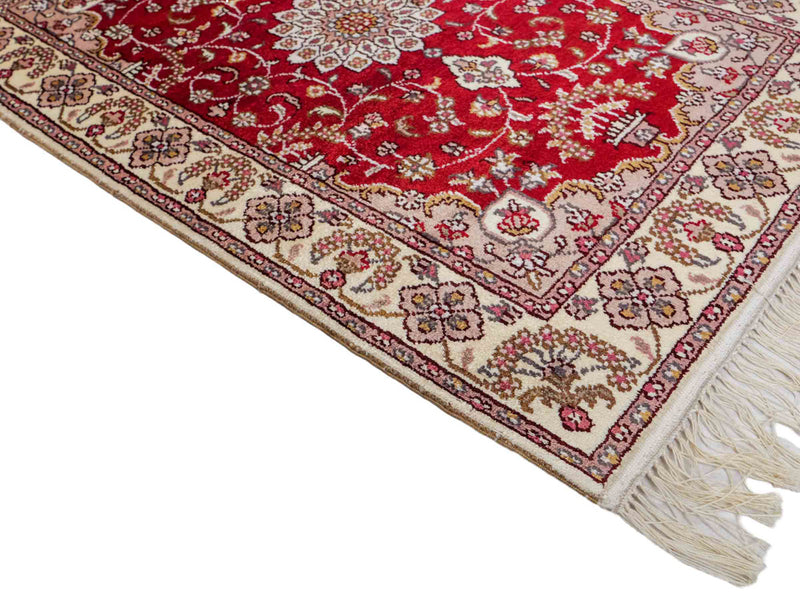 Seda china Alfombra 91x60cm - Alfombra oriental