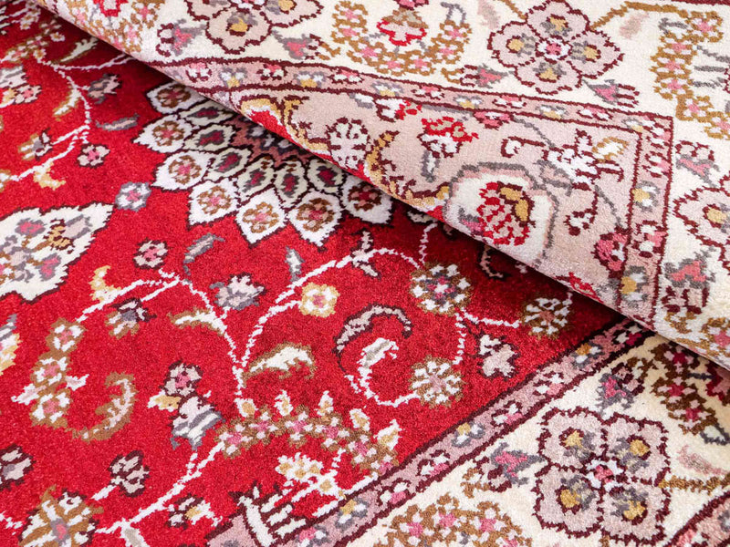 Seda china Alfombra 91x60cm - Alfombra oriental