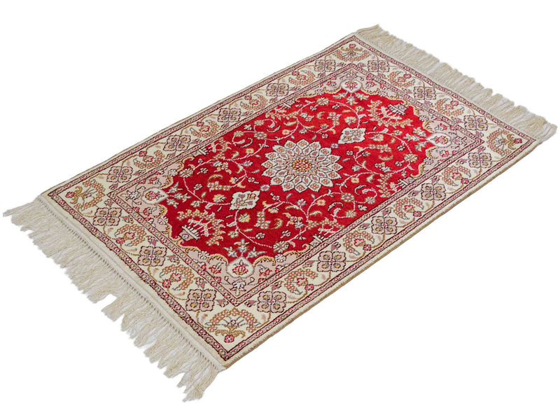 Seda china Alfombra 91x60cm - Alfombra oriental