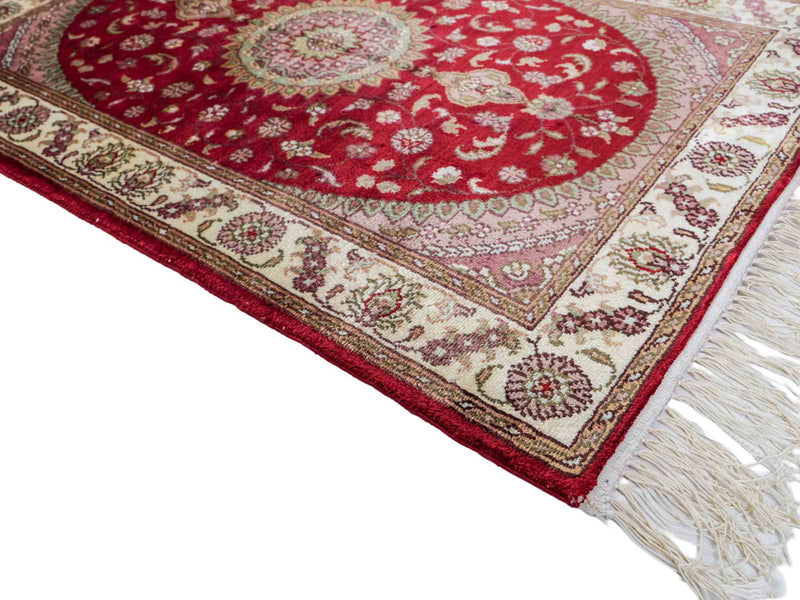 Seda china Alfombra 90x59cm - Alfombra oriental