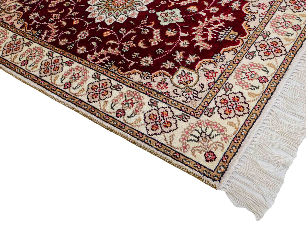 Seda china Alfombra 90x63cm - Alfombra oriental
