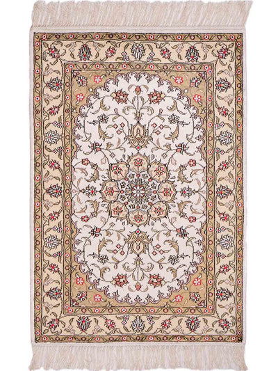 Seda china Alfombra 61x91cm - Alfombra oriental