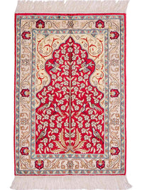 Seda china Alfombra 86x58cm - Alfombra oriental – product image