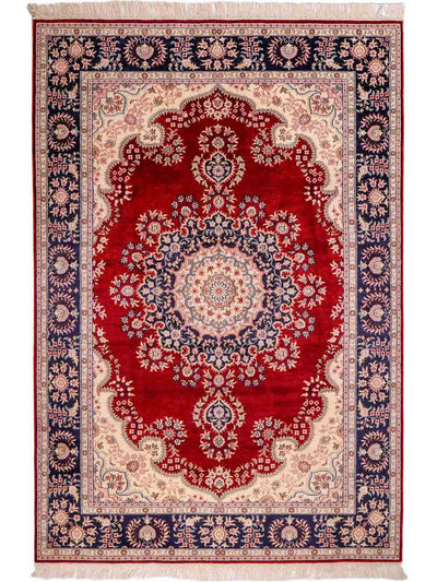 Seda china Alfombra 121x186cm - Alfombra oriental