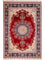 Alfombra de seda - Seda china - 186 x 121 cm - rojo