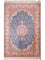 Alfombra de seda - Seda china - 192 x 123 cm - azul