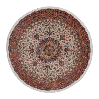 Tabriz - 50 Raj Alfombra 200x200cm - Alfombra persa