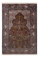 Seda de Cachemira Alfombra 185x122cm - Alfombra oriental