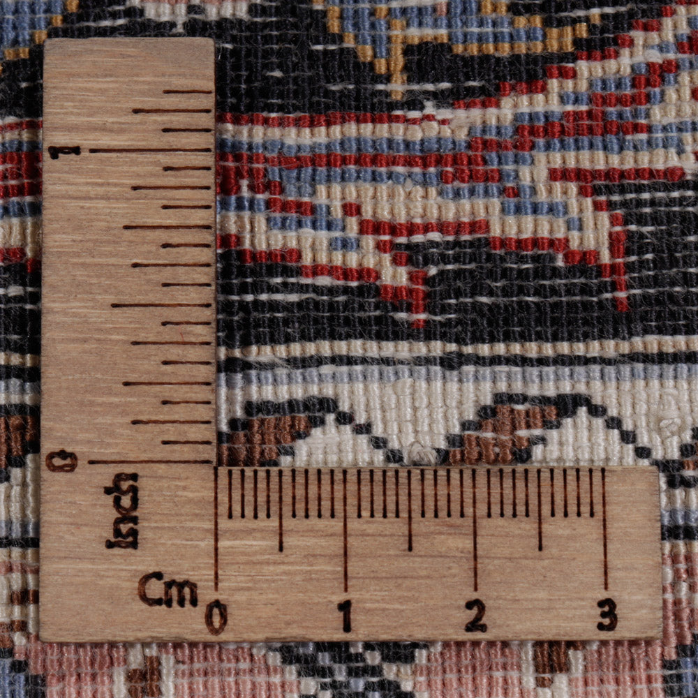 Alfombra de seda - Kayseri - 187 x 123 cm - rojo oscuro