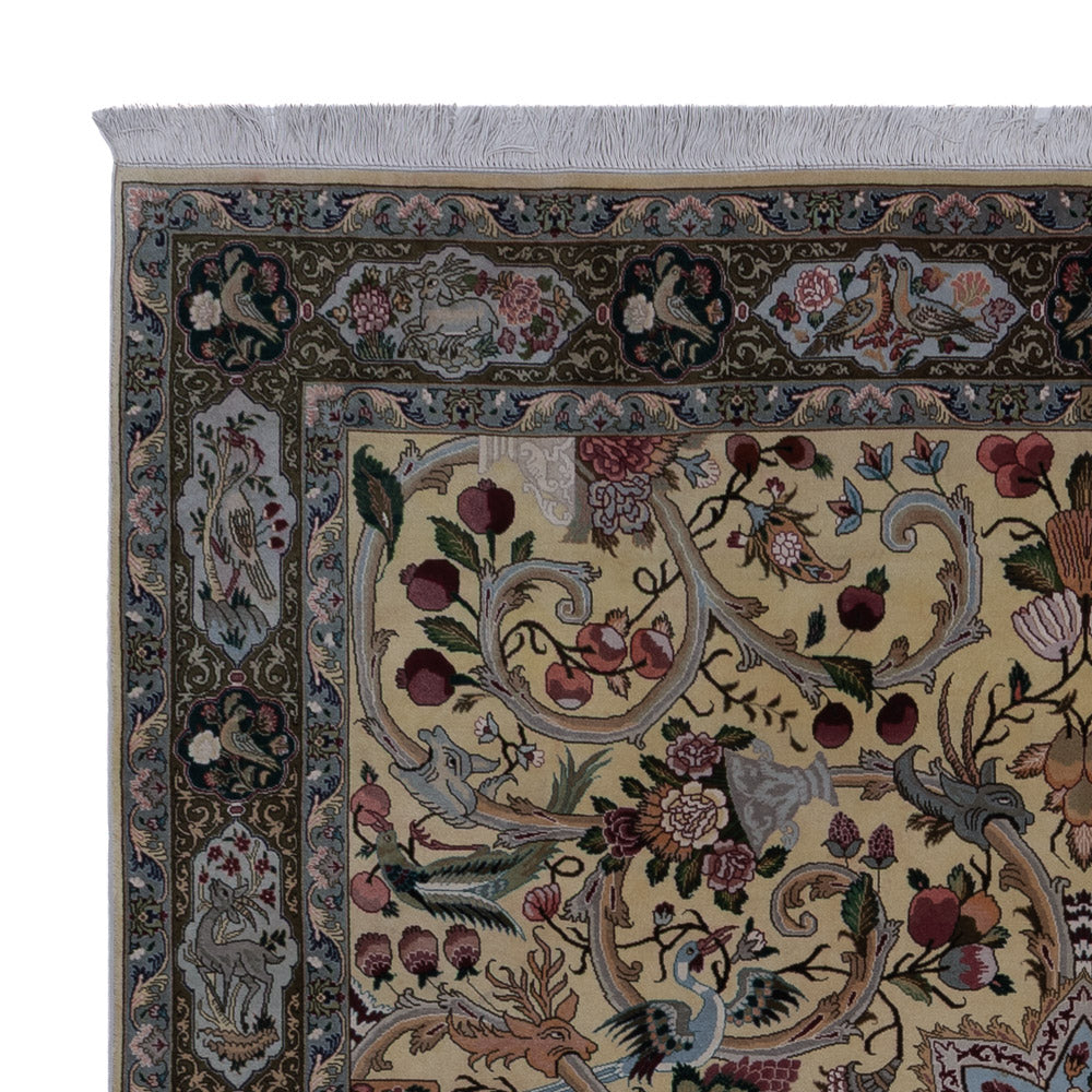 Tabriz - 50 Raj Alfombra 200x200cm - Alfombra persa