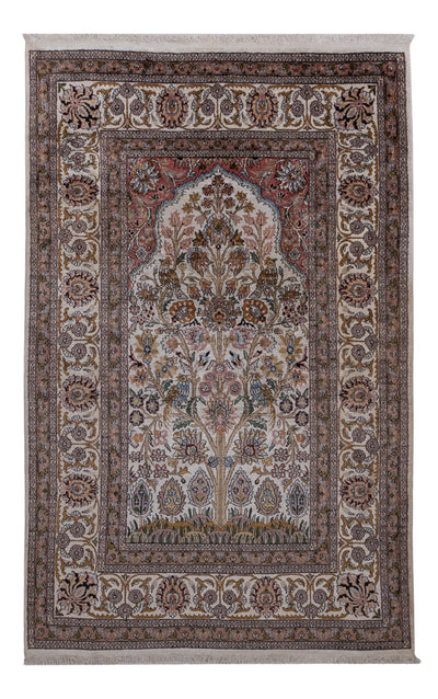 Seda de Cachemira Alfombra 116x186cm - Alfombra oriental