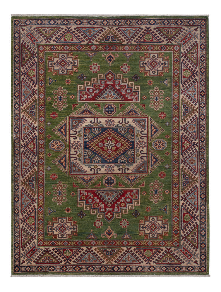Alfombra Ziegler - Kazak - 202 x 151 cm - gris