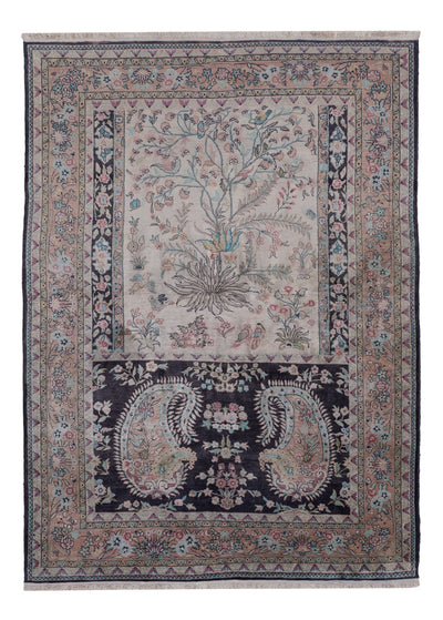 Seda de Cachemira Alfombra 123x178cm - Alfombra oriental