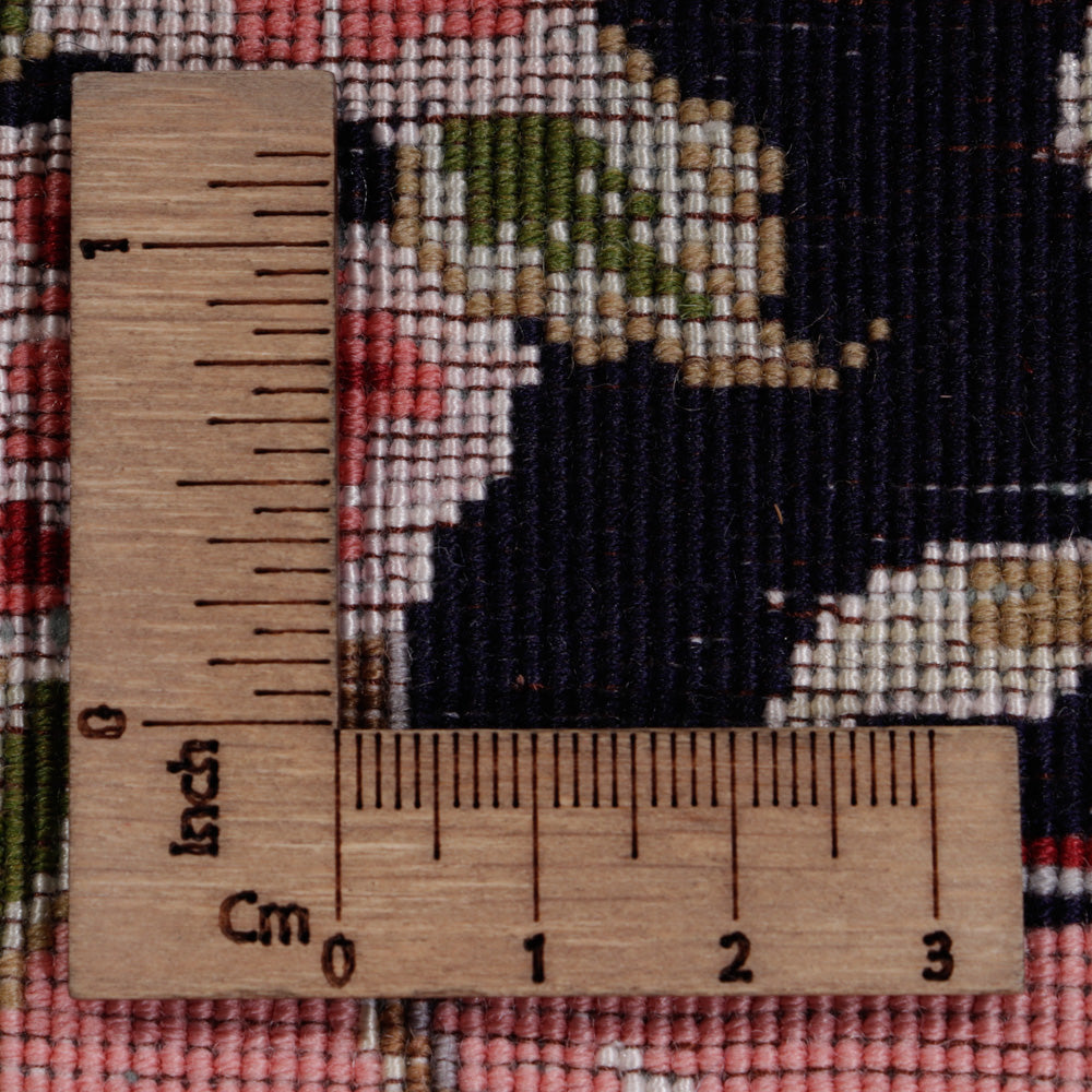 Perserteppich - Täbriz - Royal quadratisch  - 199 x 198 cm - lachs