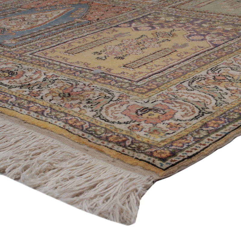 Alfombra de seda - Kayseri - 214 x 153 cm - multicolor