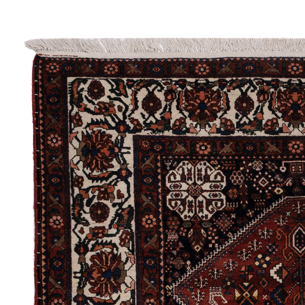 Alfombra persa - Nómada - 220 x 160 cm - marrón oscuro
