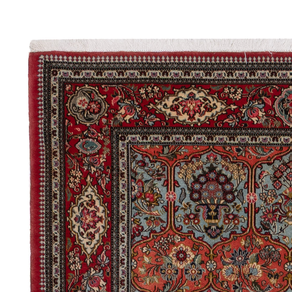 Alfombra persa - Ghom - 204 x 140 cm - azul oscuro