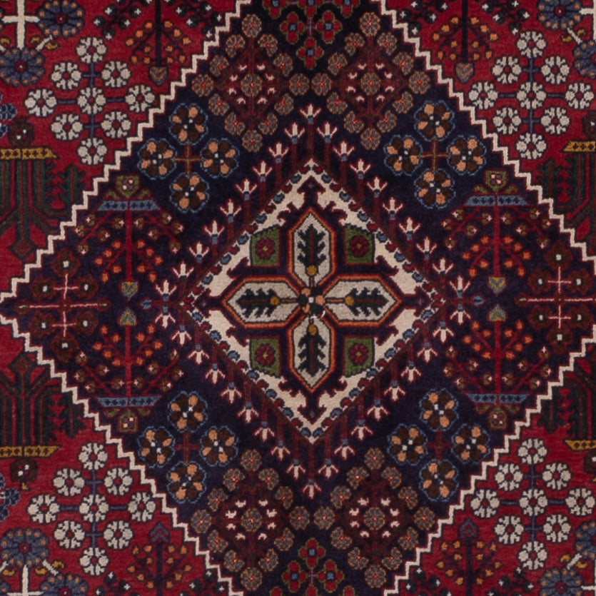 Alfombra persa - Nómada - 248 x 160 cm - rojo oscuro
