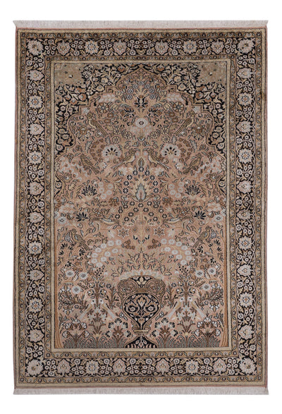 Seda de Cachemira Alfombra 126x188cm - Alfombra oriental